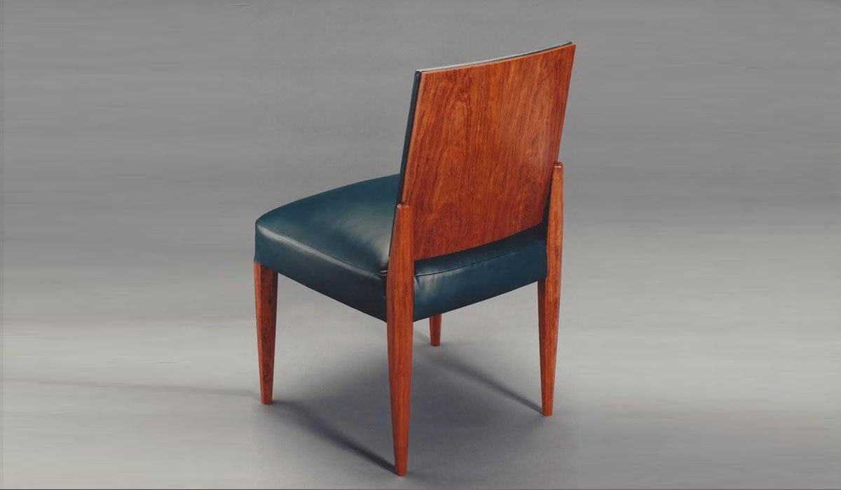 Bubinga dining chair